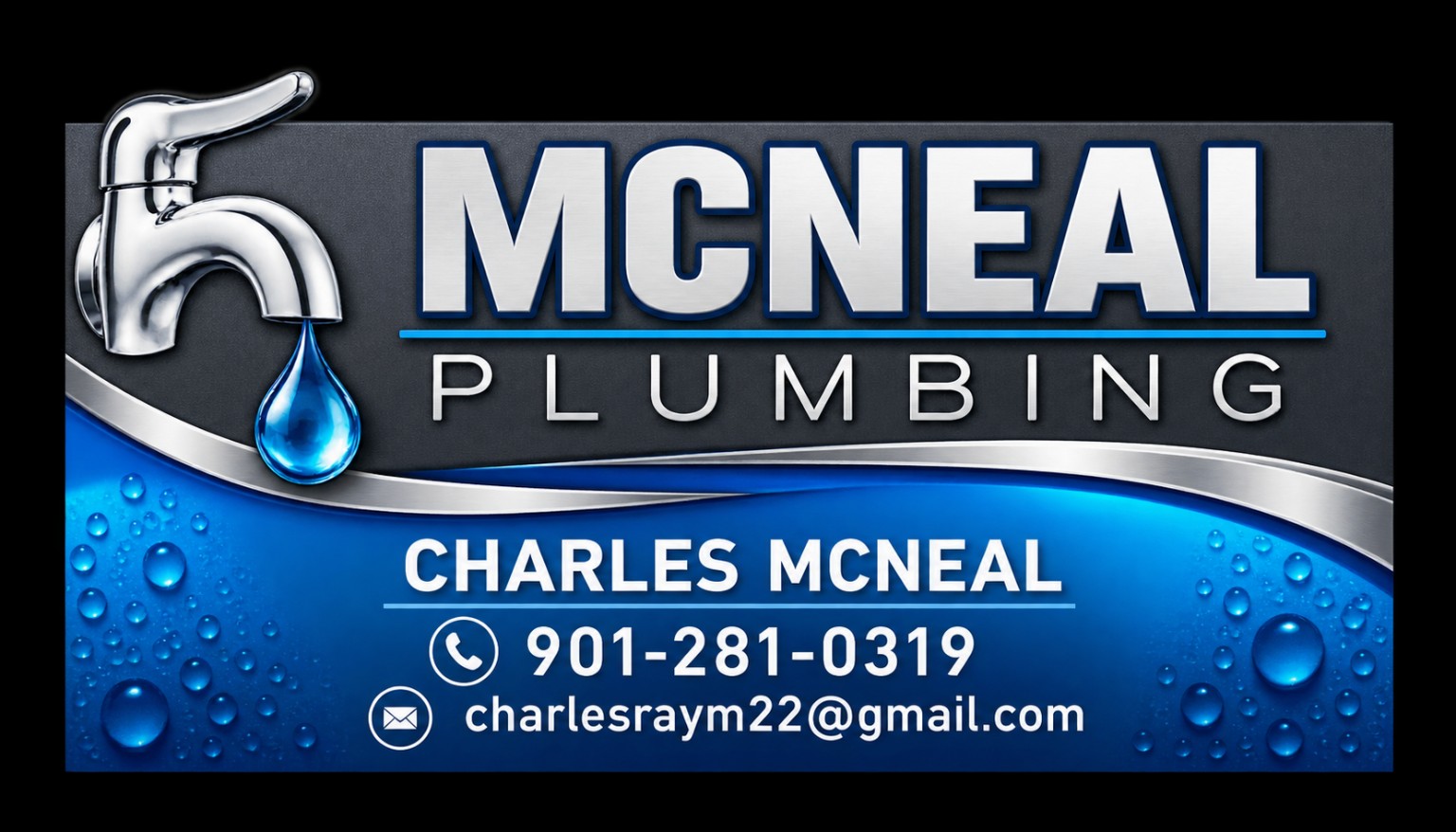 C and S McNeal Plumbing logo